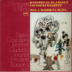 BRAHMS/NJIRIĆ - QUINTET FOR CLARINET AND STRING QUARTETT/MALA BAROKNA SUITA/CAVALIERE, PRO ARTE