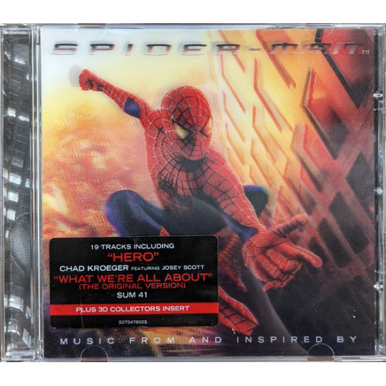 OST - SPIDER-MAN /CHAD KROEGER, SUM 41, BLACK LAB.../