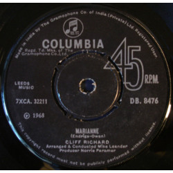 RICHARD CLIFF  - MARIANNE / MR. NICE 7, SINGLE