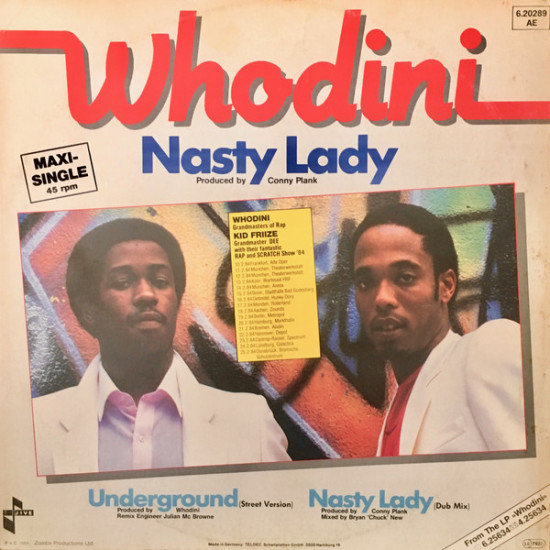WHODINI - Nasty Lady