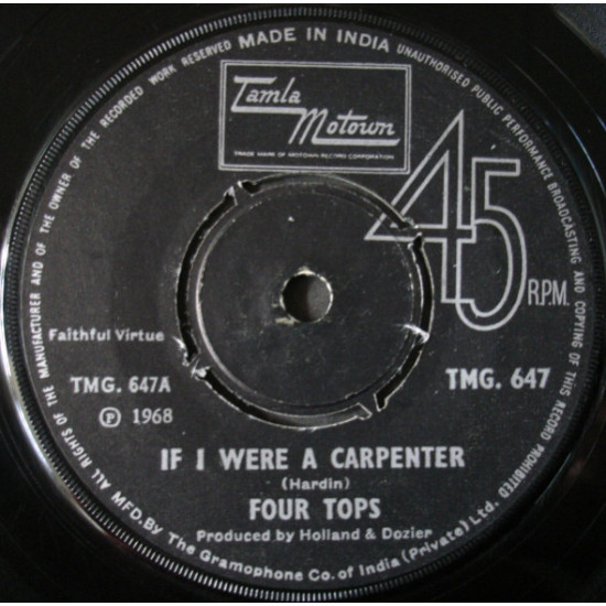 FOUR TOPS - I Can't Help Myself