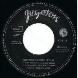 Zlatica Hrnčević I Zlatko Krček Uz Tamburaški Zbor RTV Zagreb - Novogradiško Kolo