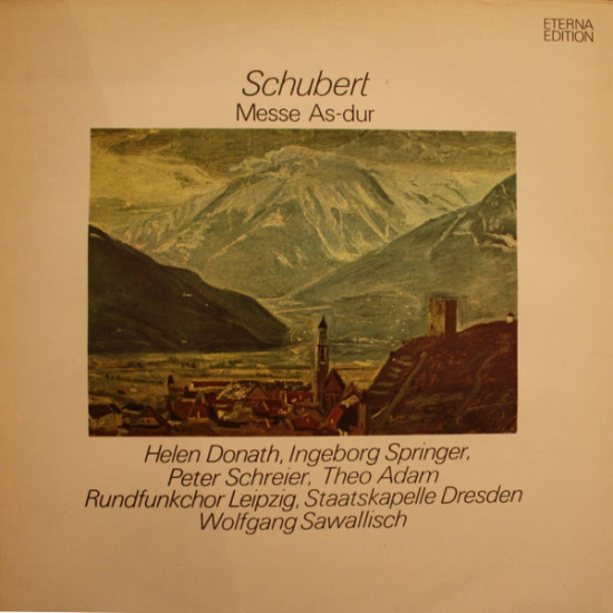 Schubert - Messe Nr.5 As-dur/Rundfunkchor Leipzig, Staatskapelle Dresden, Wolfgang Sawallisch