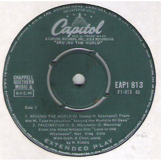Nat 'King' Cole* With Nelson Riddle - Around The World