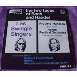 V.A. - TWO FACES OF BACH AND HANDEL/SWINGLE SINGERS, MUNICH PRO ARTE…/