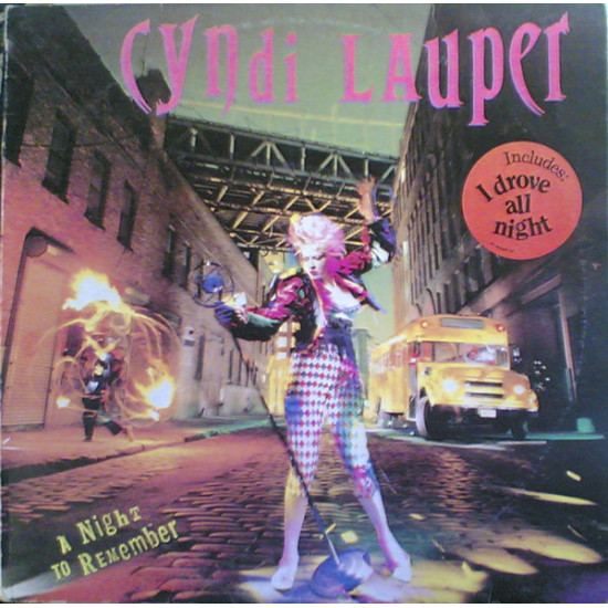 LAUPER CYNDI - A NIGHT TO REMEMBER