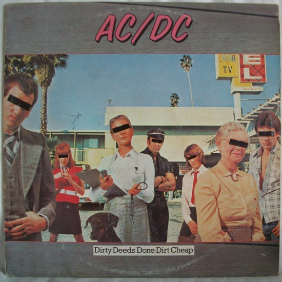 AC/DC - DIRTY DEEDS DONE DIRT CHEAP