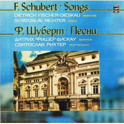 SCHUBERT - SONGS/FISCHER-DIESKAU, RICHTER/